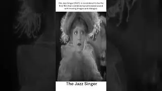 The Jazz Singer: A Cinematic Milestone#shorts