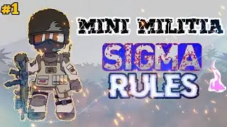 Mini Militia Sigma Rules😍😍|| MMC Sigma Rule By Devil Ayushyt 😄😄|| Sigma Rule #1