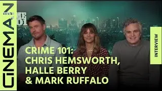 Interview with Chris Hemsworth, Halle Berry & Mark Ruffalo about &laquo;Crime 101&raquo;
