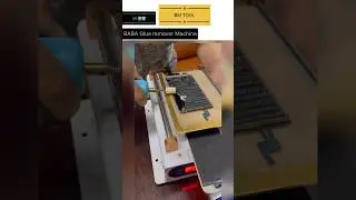 Baba Glue remover machine 😱#glue #machine #tools #repairing #newmicrophone