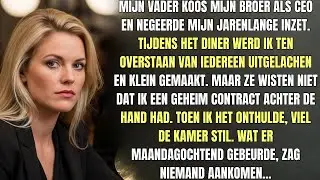 Vader Koos Mijn Arrogante Broer Als CEO, Totdat Ik Het Geheime Contract Onthulde