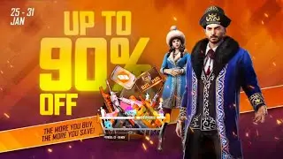 Shopping Spree Event Free Fire ll 25 January Shopping Spree Event ll Shopping Spree Discount Event