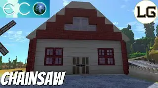 Testing My Chainsaw At My Tree Farm - Eco Community Server #11