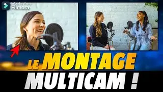 Comment faire du montage MULTICAMÉRA avec Filmora 14 ! Tutoriel