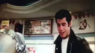 Danny Zuko awks laugh