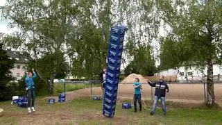Bierkisten stapeln