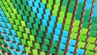 Fascinating Fallwalls - 15.000 dominoes