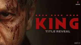 KING | Title Reveal | Shah Rukh Khan | Siddharth Anand | It&rsquo;s Showtime | 2026
