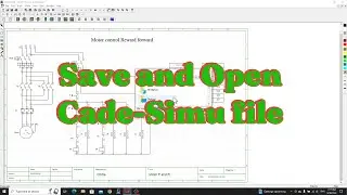 Ep03 How to save and open on cade-simu file 2024