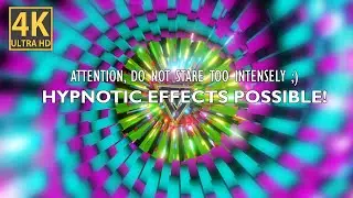 ✔️ Hypnotic Video Loop - VJ LOOPS 4K - Background Video