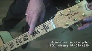 Dean custom made Zen guitar