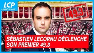 S&eacute;bastien Lecornu d&eacute;clenche son premier 49.3 &agrave; l'Assembl&eacute;e nationale - 20/01/2026