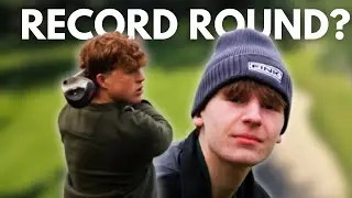 We Attempted To Break Our Record Round! | 9 HOLES