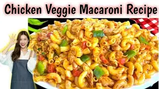 How To Make Chicken Macaroni | Quick And Delicious Macaroni Recipe