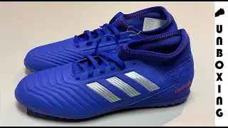 adidas Predator 19.3 TF J BLUE / SILVER / RED