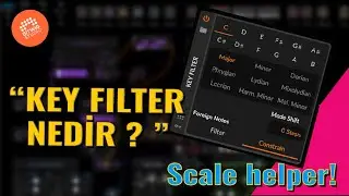 Key filter - scale helper | gam &uuml;zerinde ton d&uuml;zenleyicisi nedir? |