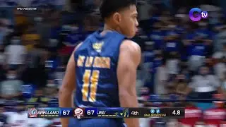 NCAA Season 98 | Ry dela Rosa triple which gave JRU the lead over Arellano with 4.8 secs left