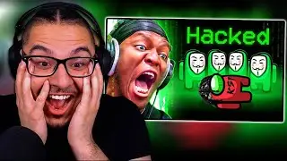Sidemen play AMONG US but The Imposter Gets HACKED | MoreSidemen | REACTION