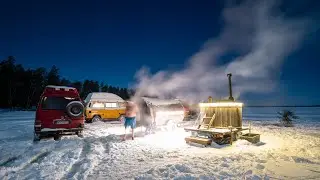 VANTRAVELLER: Leiri järven jäällä