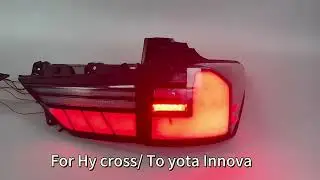 Innova Hycross Custom Tail Light Plug and Play High Quality Direct Fit | www.motovil.com