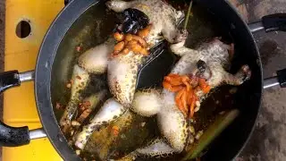 Delicious food cooking Frog Soup Recipe / Krak Frog