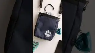 The ultimate dog walking and treat bag! 🐕✨ #treatbag #dogs #shorts