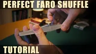 ファロー・シャッフルのやり方解説　Tutorial of Perfect Faro Shuffle