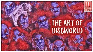 The Art of Discworld by Paul Kidby Book Flip | 4K