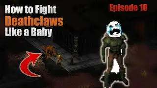 How to Fight Deathclaws Like a Baby | Fallout 1 - First Playthrough