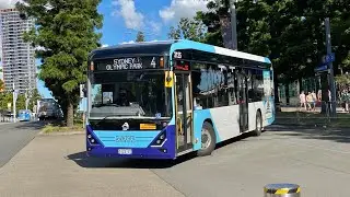 Busspotting at Sydney Olympic Park - 15/4/2022