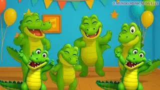 A DAN&Ccedil;A DO JACAR&Eacute; 🎶 MUSICA INFANTIL 🎶 O MUNDO MUSICAL DA ELLY