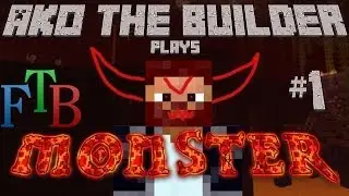 FTB Monster (+Gregtech & Galacticraft) Episode 1 - I just want to make a bucket!