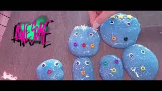 Ooh,Squishy slime trend.Ice cream maker.4k video