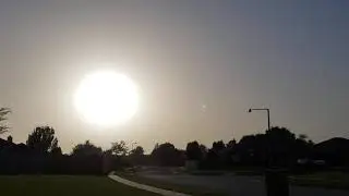 Sahara Dust cloud over Oklahoma city