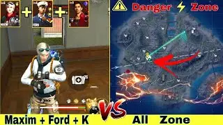 MAXIM + FORD + K VS  ALL SAFEZONE HEALING CHALLENGE GONE WRONG 😱😱