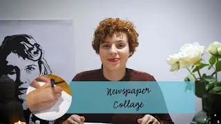 ✍ Writing for Wellness - Newspaper Collage