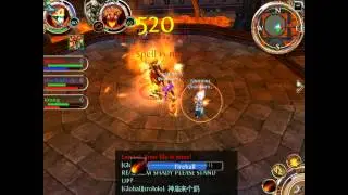Order and Chaos Lava-Doom Staff + Lamiyt