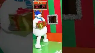 Fun Game Fortress - Snowman Gift Review! #japan #japanese #gameshow #santa #snowman #merrychristmas