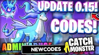🌴UPDATE 0.15! NEW TIDELAND UPDATE 0.15 CODES FOR CATCH A MONSTER! ROBLOX CATCH A MONSTER CODES