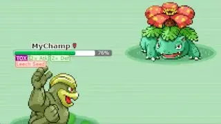Machamp Got Cooked By Venusaur