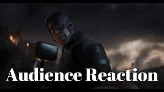 CAP WIELDS MJOLNIR!!! Avengers Endgame Audience Reaction (April 26, 2019)