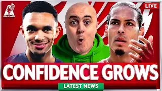 LIVERPOOL 'CONFIDENT' ON TRENT DEAL + VAN DIJK VERY KEEN TO STAY! Liverpool FC Latest News