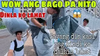 DUMPSTER DIVING#102 Sobrang bago ng comforter ang nakuha ko dinla ko lahat dahil sayang kasi.