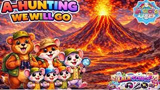 Hunting We Will Go 🌋 Volcano Adventure | Fun Kids Nursery Rhyme & Learning Song