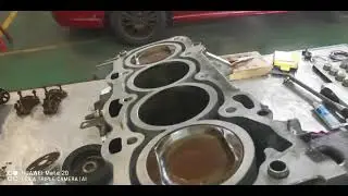 Toyota estima acr 30 (2.4cc) - cara pemasangan timing chain oil pump.