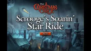 Disney's A Christmas Carol - Scrooge's Soarin' Star Ride Gameplay