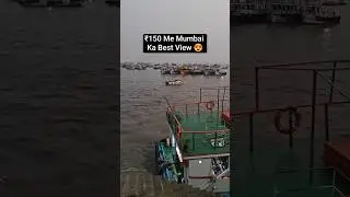 Mumbai Boat Ride | Gate way of India #travel #boatride #mumbai #shorts #explore #india #sea #views