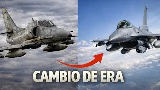 Por qué el A-4 ya no ALCANZABA (y el F-16 sí)