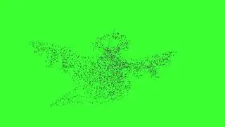 Halloween Spooky Virus Particle Art Free