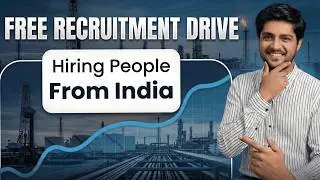 Hiring People from India | Free Recruitment Drive (No Fees)